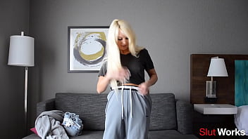 Beautiful Blonde Bree's First Porn Casting